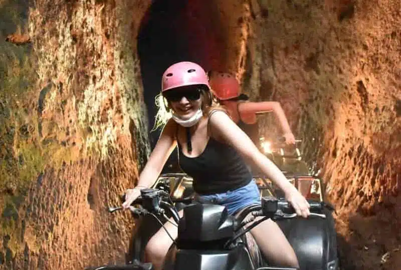 Ubud ATV Through Cave and Waterfall - Kuber Bali Adventure
